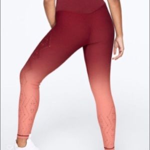 VS PINK ombré seamless leggings high waisted